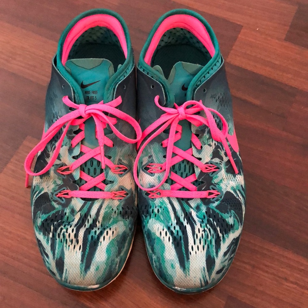 Nike Pink blue sneakers